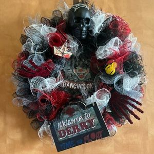 Handmade Stephen Kings It Wreath
